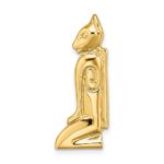 14K MARCO ISLAND Cat Chain Slide