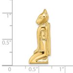 14K MARCO ISLAND Cat Chain Slide - Image 3