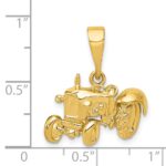 14k Tractor Pendant - Image 4