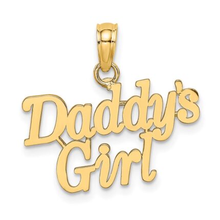14K DADDY'S GIRL Charm
