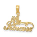 14K #1 PRINCESS Charm