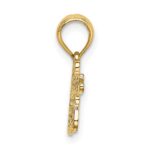 14K PUERTO RICAN PRINCESS Charm - Image 2