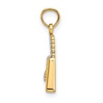 14K and White Rhodium Purse Charm - Image 2