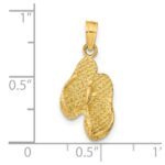 14K ST. GEORGE ISLAND Reversible Flip Flops Pendant - Image 4