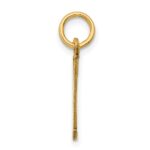 14k Small Elongated Number 11 Charm - Image 2