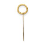 14k Medium Polished Number 1 Charm - Image 2