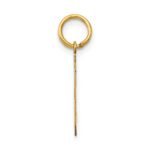 14k Medium Polished Number 5 Charm - Image 2