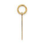 14k Medium Polished Number 7 Charm - Image 2