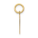 14k Small Polished Number 7 Charm - Image 2