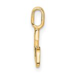 10K Diamond Letter G Initial Pendant - Image 2