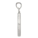 Wideband Distinguished Coin Jewelry Sterling Silver Polished 26.4 x 1.8mm Susan B. Anthony Screw Top Coin Bezel Pendant - Image 2