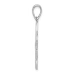 De-Ani Sterling Silver Rhodium-Plated Polished Celtic Eternity Knot Pendant - Image 2