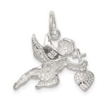 Sterling Silver Cupid Charm - Image 4