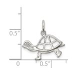 Sterling Silver Turtle Charm - Image 3