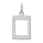 Sterling Silver Picture Frame Charm - Image 3