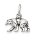 Sterling Silver Bear Charm