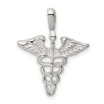 Sterling Silver Caduceus Charm - Image 4