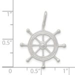 Sterling Silver Boat Wheel Charm - Image 4