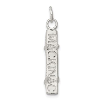 Sterling Silver Mackinac Bridge Charm