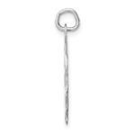 Sterling Silver Rhodium-plated Its a Boy Charm - Image 2