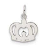 Sterling Silver Crown Charm - Image 3