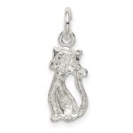 Sterling Silver Cat Charm - Image 4