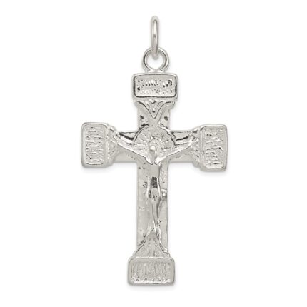 Sterling Silver Latin Crucifix Pendant