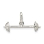 Sterling Silver Barbell Charm - Image 3