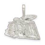 Sterling Silver Books with Quill Charm - Image 4