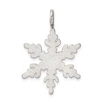 Sterling Silver Snowflake Charm - Image 4