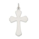 Sterling Silver Antiqued Cross Pendant - Image 4
