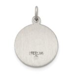 Sterling Silver Antiqued Our Lady of Guadalupe Medal - Image 3