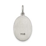 Sterling Silver Antiqued Our Lady of Guadalupe Medal - Image 4