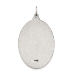 Sterling Silver Antiqued Our Lady of Guadalupe Medal - Image 4