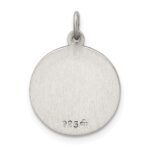 Sterling Silver Antiqued Our Lady of Perpetual Help Medal - Image 4