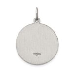 Sterling Silver Antique St. Christopher Medal - Image 3