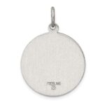 Sterling Silver Antiqued Saint Gerard Medal - Image 4