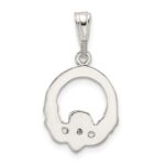 Sterling Silver Claddagh Charm - Image 4