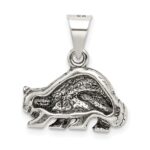 Sterling Silver Antiqued Raccoon Charm - Image 4