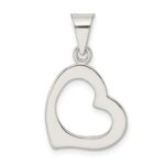 Sterling Silver Heart Pendant - Image 4