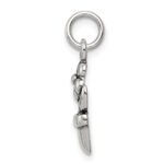 Sterling Silver Antique Flower in a Pot Charm - Image 2