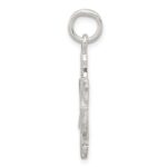 Sterling Silver Snowflake Pendant - Image 2