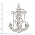 Sterling Silver Mariner Cross Pendant - Image 4