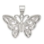 Sterling Silver Butterfly Pendant - Image 4