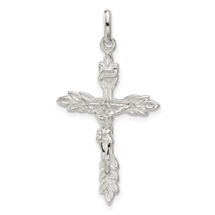 Sterling Silver INRI Crucifix Charm