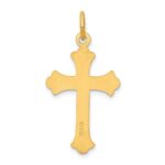Sterling Silver & 24k Gold -plated Cross Pendant - Image 4