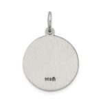Sterling Silver Antiqued Holy Trinity Medal - Image 4