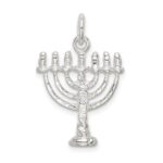 Sterling Silver Menorah Charm - Image 4