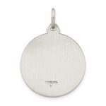 Sterling Silver Antiqued Ecce Homo Medal - Image 4