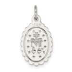 Sterling Silver Miraculous Medal - Image 4